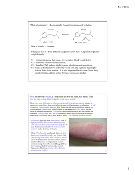 What Is Histamine? - Looks Simple