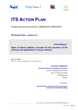 Its Action Plan