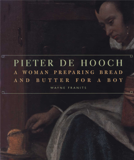Pieter De Hooch a Woman Preparing Bread and Butter for a Boy
