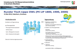 Runder Tisch Lippe OWL (PE LIP 1800, 1900, 2000) 15.Mai 2014, Paderborn, Kreishaus