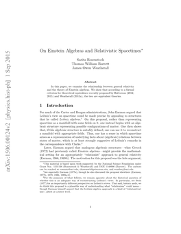 On Einstein Algebras and Relativistic Spacetimes