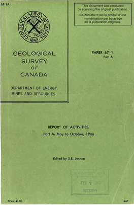 Geological Survey Canada