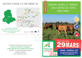 Évolutions Sociétales Et Climatiques : Quelles Réponses Des Systèmes D2000 Aixe-Sur- Vienne