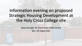 Holy Cross College Site