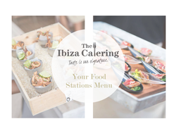 Your Food Stations Menu