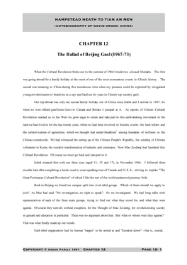 CHAPTER 12 the Ballad of Beijing