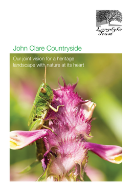 John Clare Countryside Our Joint Vision for a Heritage Landscape with Nature at Its Heart Contents