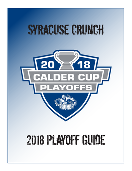 2018 Calder Cup Playoffs Gui
