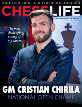 Article in Chess Life About Lubbock 2018