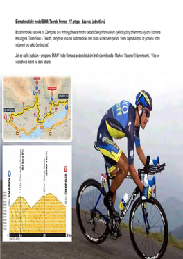 Tour De France – 17. Etapa – Časovka Jednotlivců
