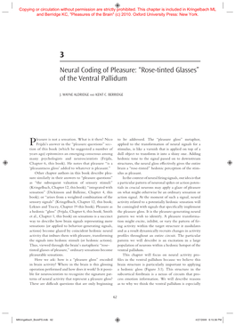 Neural Coding of Pleasure: “Rose-Tinted Glasses” of the Ventral Pallidum