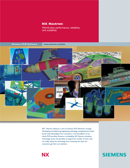 Nx Nastran Brochure