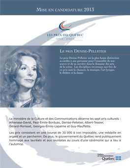 Prix Denise-Pelletier