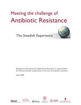 Meeting the Challenge of Antibiotic Resistance