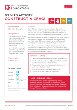 Construct a Crag! (KS2-KS3)