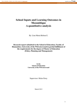 Research Proposal and Provided Very Useful Comments As Well As Additional Documents That Proved Very Helpful Along the Way