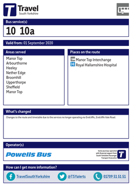 10 10A Valid From: 01 September 2020