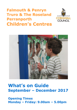 Children's Centres What's on Guide