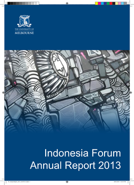 Indonesia Forum Annual Report 2013