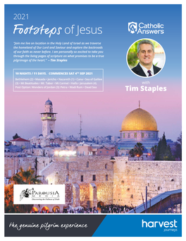 Footsteps of Jesus