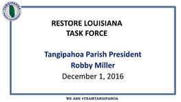 Restore Louisiana Task Force