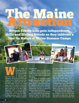 Bergen County Kids Gain Independence, Skills and Lifelong Friends As They Cultivate a Love for Nature at Maine Summer Camps