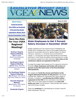 VGEA Enews March 10