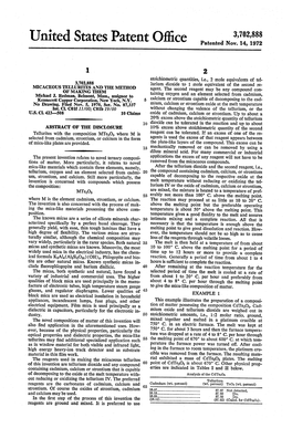 United States Patent 0 ” ICC Patented Nov