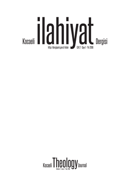 Kocaeli İlahiyat Dergisi