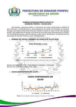 Prefeitura De Senador Pompeu Secretaria Da Saúde Cuidando Das Pessoas