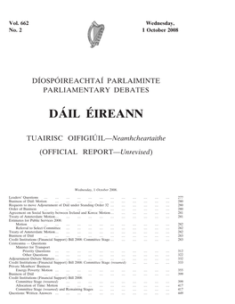 Da´Il E´Ireann