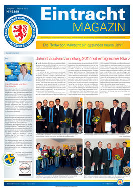 Eintracht Magazin 2013