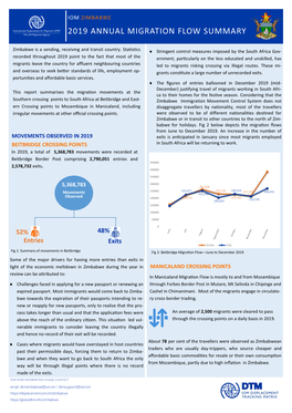 2019 Annual Migration Flow Summary