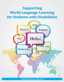 Supporting World Language Learning for Students with Disabilities