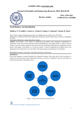 26-30 Review Article Food Defense