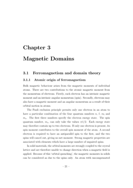 Magnetic Domains