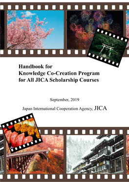 Handbook for KCCP for JICA Scholarship Courses