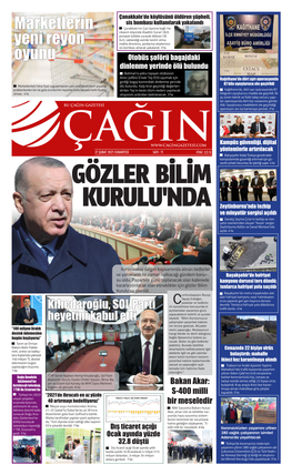 27 Şubat 2021 Gazetesi