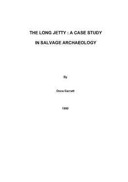 The Long Jetty: a Case Study