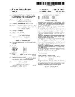 (12) United States Patent (10) Patent No.: US 8.426,158 B2 Xu Et Al