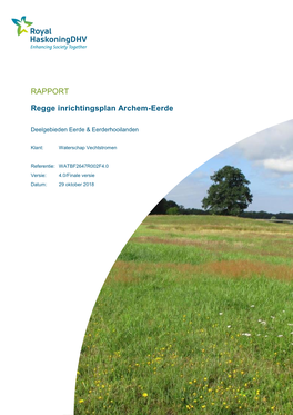 RAPPORT Regge Inrichtingsplan Archem-Eerde