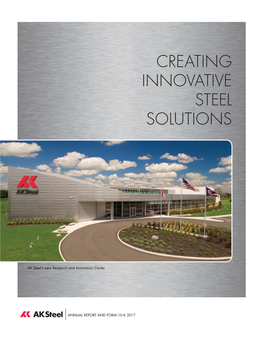 Creating Innovative Steel Solutions