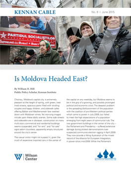 Is Moldova Headed East?