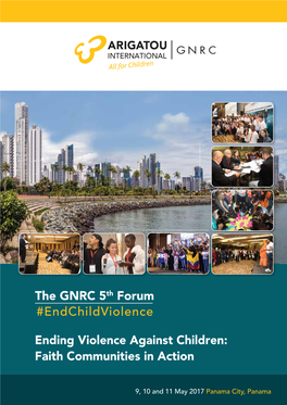 Ending Violence Against Children: Faith Communities in Action the GNRC 5Th Forum #Endchildviolence