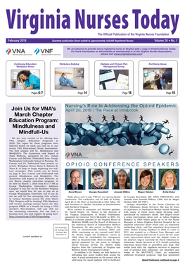 Publication of the Virginia Nurses Foundation