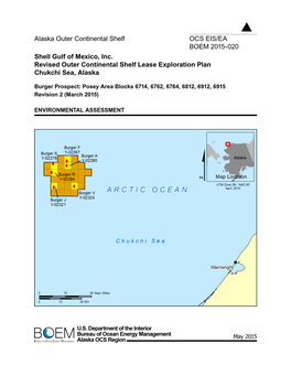 2015 Shell Chukchi Sea Revised Exploration Plan Environmental