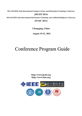 Conference Program Guide