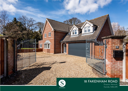 18 FAKENHAM ROAD Drayton, Norwich, Norfolk, NR8 6PR