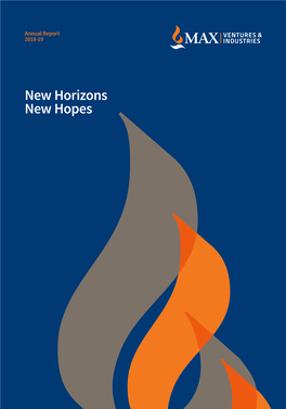 New Horizons New Hopes