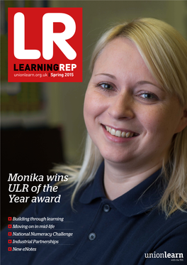 Monika Wins ULR of the Year Award